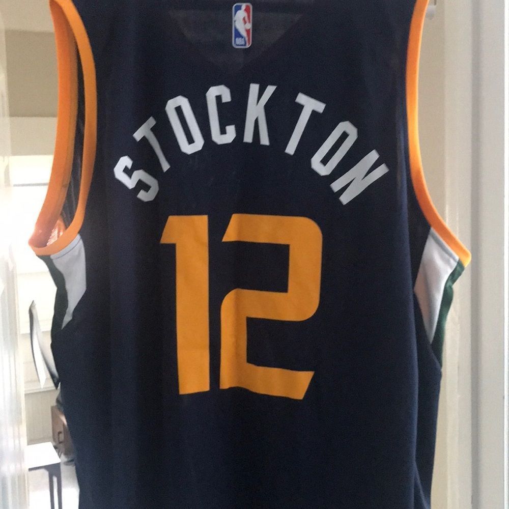 Custom John Stockton Jersey